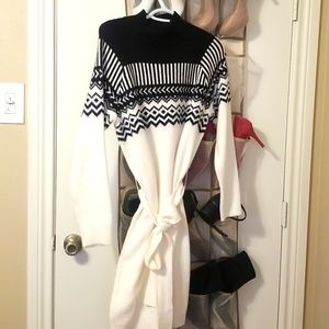 Fairisle Ann Taylor, size small sweater dress